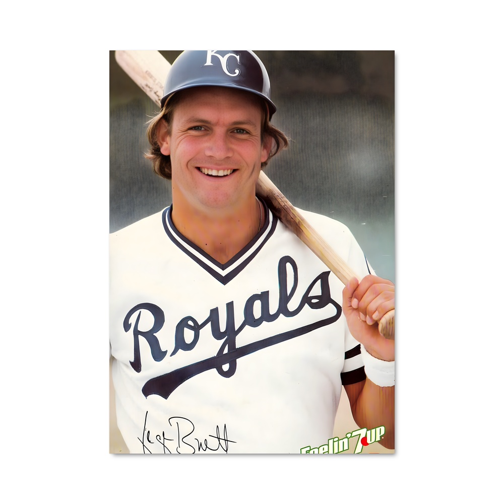 Poster Swing and Smile – affiche Baseball